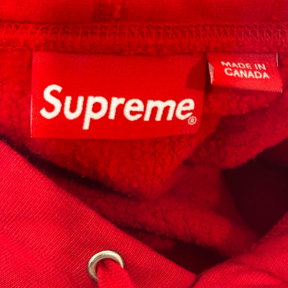 Supreme Bold Red Hoodie - Picture 5 of 6
